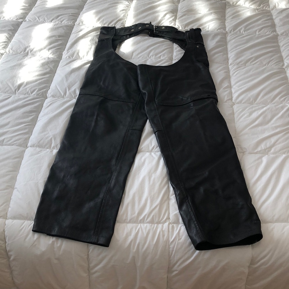 XL leather chaps
